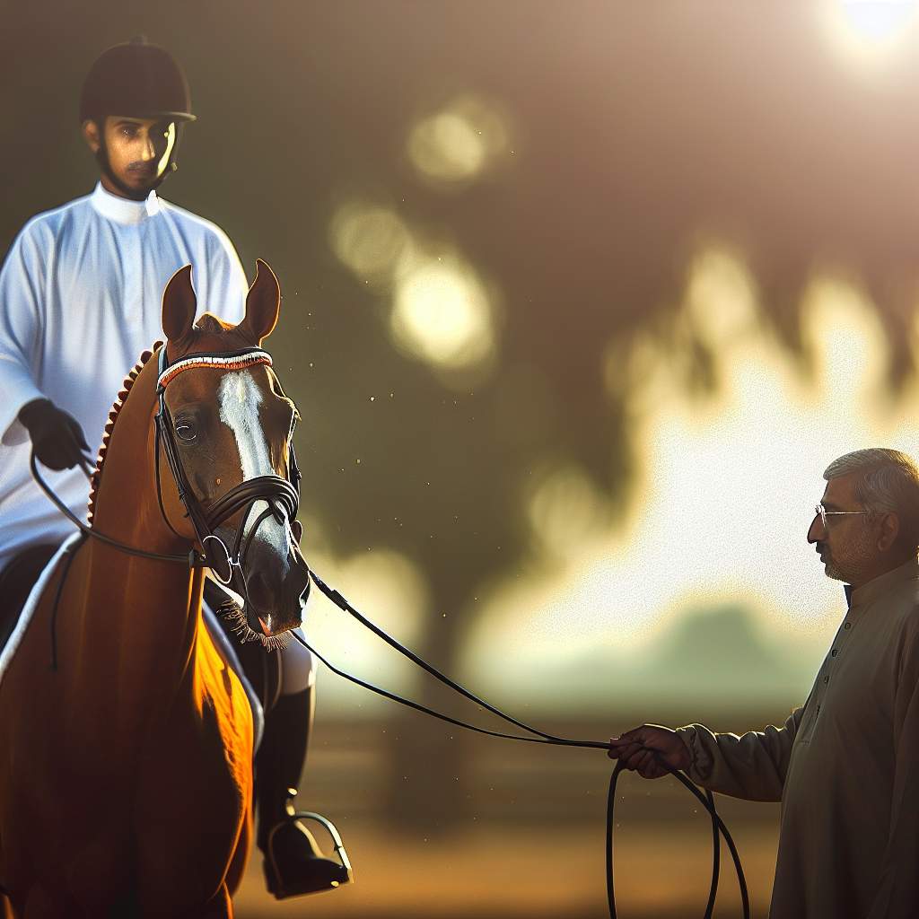 Désensibilisation cheval: techniques stick pratiques